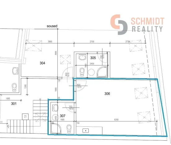 Prodej bytu 1+kk, Mikulov, Alfonse Muchy, 29 m2