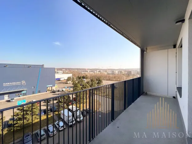 Pronájem bytu 2+kk, Praha - Vysočany, Smržových, 55 m2