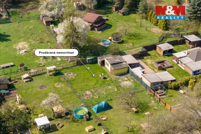 Pronájem zahrady, Teplice, 397 m2