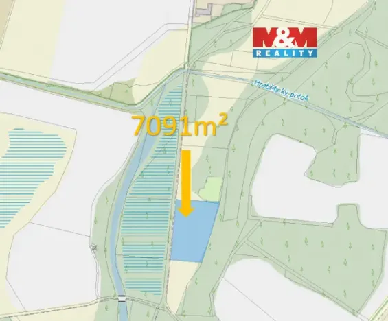 Prodej pozemku, Hrabětice, 7091 m2