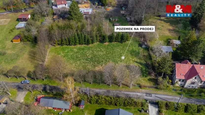 Prodej pozemku pro bydlení, Nové Město pod Smrkem, 1213 m2
