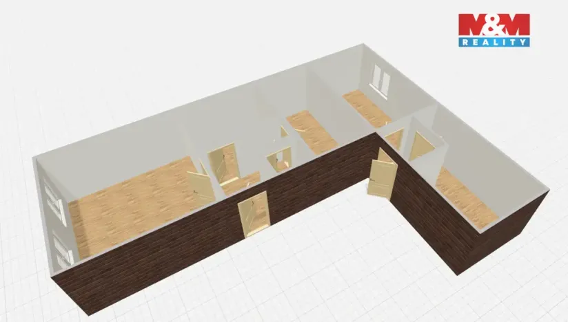 Prodej rodinného domu, Chrast, Čeperka, 60 m2