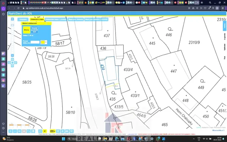 Prodej pozemku pro bydlení, Praha - Záběhlice, Záběhlická, 297 m2
