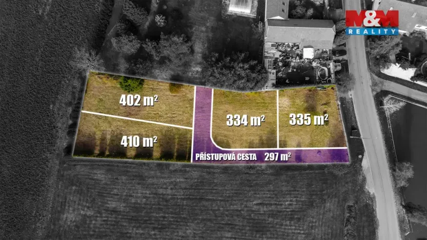 Prodej pozemku pro bydlení, Cítov, 1778 m2