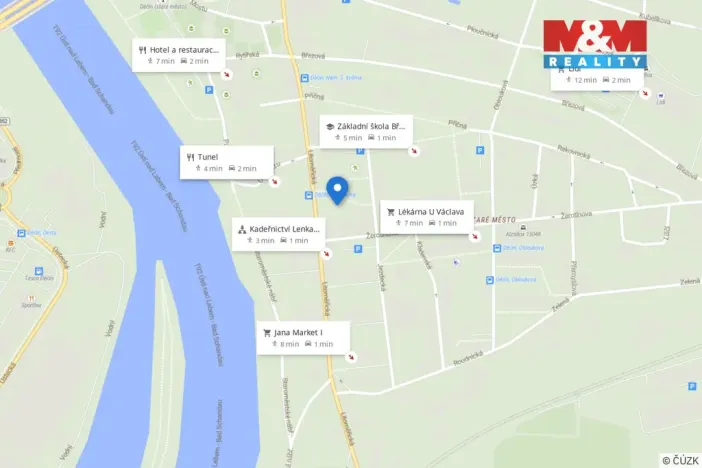 Prodej bytu 1+kk, Děčín - Děčín III-Staré Město, Litoměřická, 19 m2