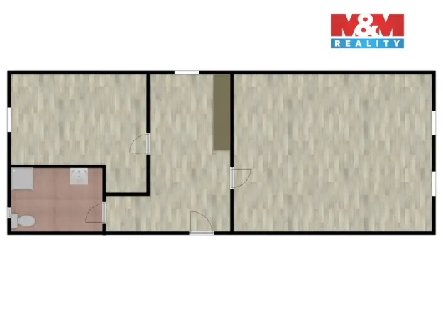 Prodej bytu 2+1, Jáchymov, K Lanovce, 37 m2