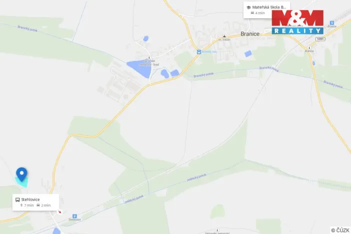 Prodej pole, Stehlovice, 3480 m2