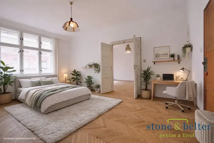 Prodej bytu 3+1, Praha - Bubeneč, Čs. armády, 123 m2