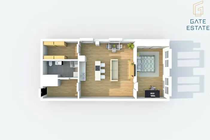 Pronájem bytu 1+kk, Bystřice pod Hostýnem, Sídliště, 75 m2