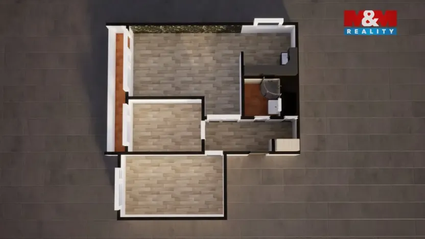 Prodej bytu 3+1, Praha - Záběhlice, Škábova, 56 m2