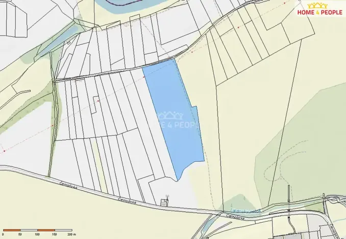 Prodej pole, Praha - Lipence, 32406 m2