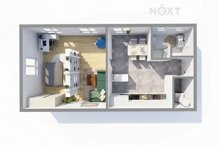 Prodej bytu 1+1, Brno, Francouzská, 47 m2