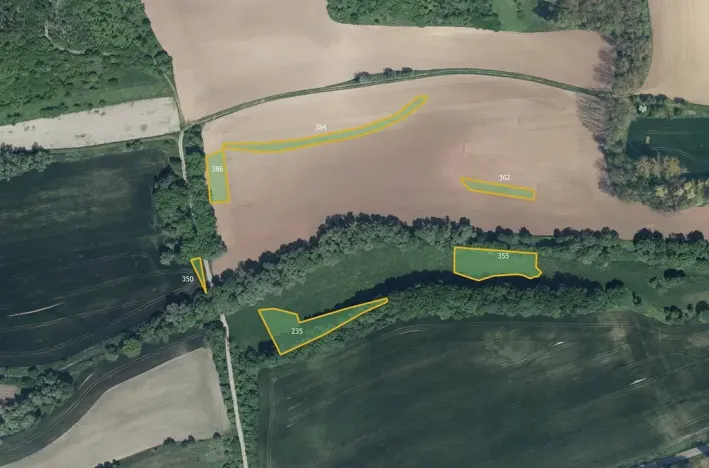 Prodej pole, Chržín, 6207 m2