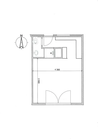 Pronájem bytu 1+1, Brno, Grmelova, 31 m2