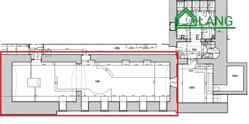 Pronájem obchodního prostoru, Brno, Benešova, 160 m2