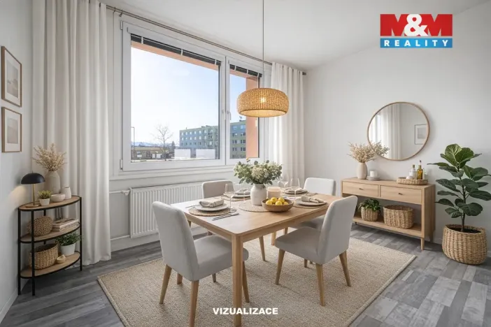 Prodej bytu 4+1, Volary, Sídl. Míru, 80 m2