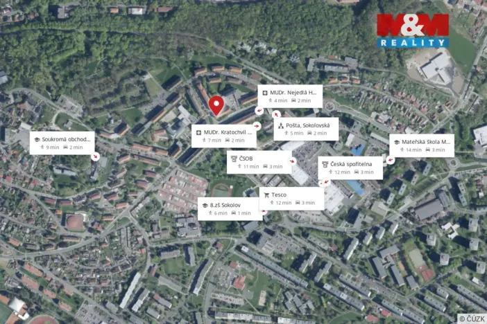 Prodej bytu 4+1, Sokolov, Sokolovská, 81 m2