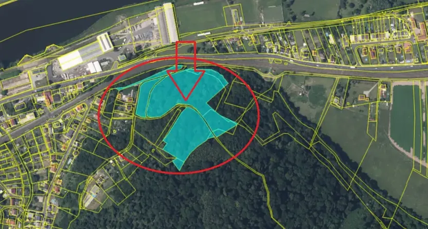 Prodej lesa, Ústí nad Labem, 41840 m2