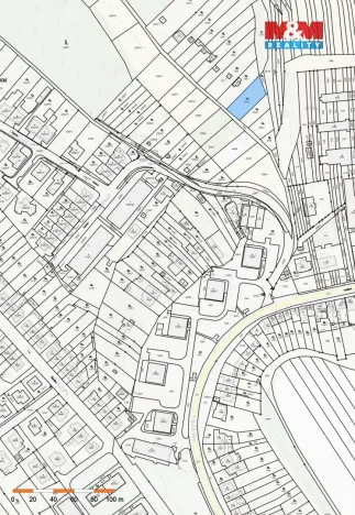 Prodej zahrady, Brno, Fantova, 717 m2