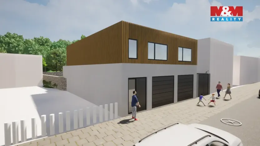 Prodej pozemku pro bydlení, Moravský Krumlov, Palackého, 343 m2