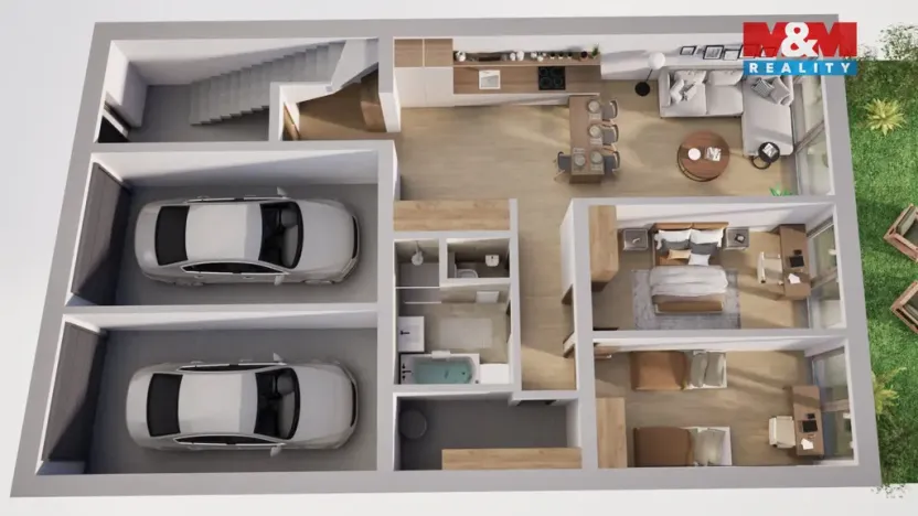 Prodej pozemku pro bydlení, Moravský Krumlov, Palackého, 343 m2