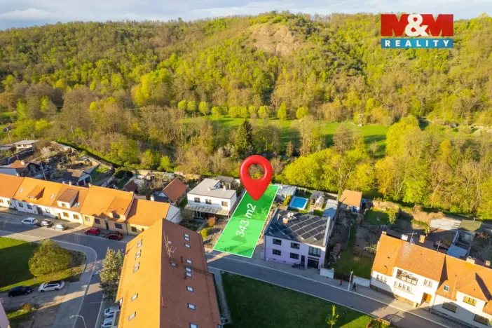 Prodej pozemku pro bydlení, Moravský Krumlov, Palackého, 343 m2