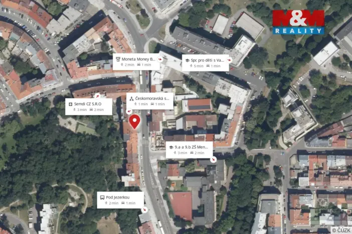 Pronájem bytu 1+1, Praha - Michle, Nuselská, 37 m2