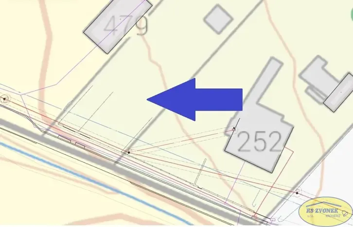 Prodej zahrady, Roštín, 548 m2