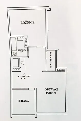 Pronájem bytu 2+kk, Brno, Mathonova, 62 m2