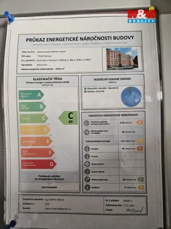 Pronájem bytu 2+1, Olomouc - Nové Sady, Velkomoravská, 56 m2