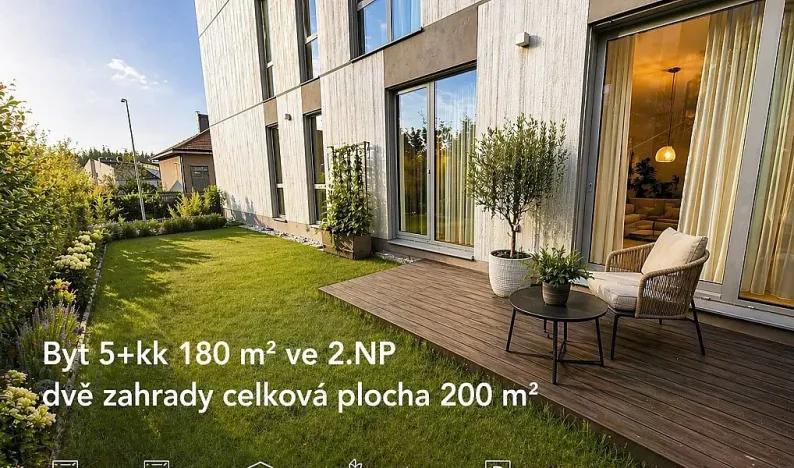 Prodej bytu 5+kk, Praha - Braník, Pod svahem, 180 m2