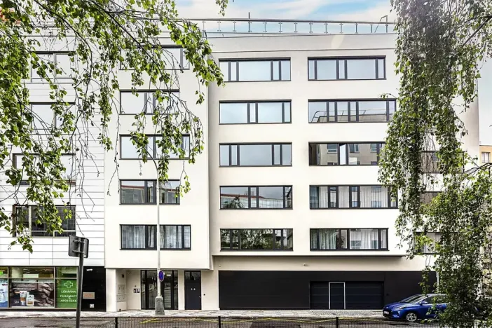 Pronájem bytu 1+kk, Praha - Karlín, Pobřežní, 31 m2