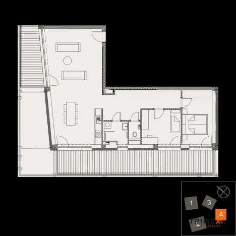 Prodej bytu 3+kk, Valašské Meziříčí, Štěpánov, 86 m2