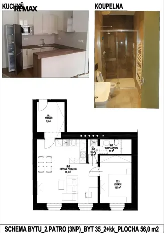 Pronájem bytu 2+kk, Praha - Smíchov, Staropramenná, 56 m2