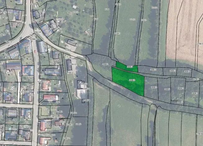 Prodej louky, Bludov, 2277 m2