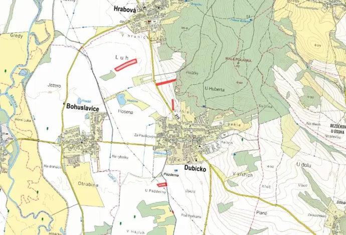 Prodej pole, Dubicko, 31003 m2