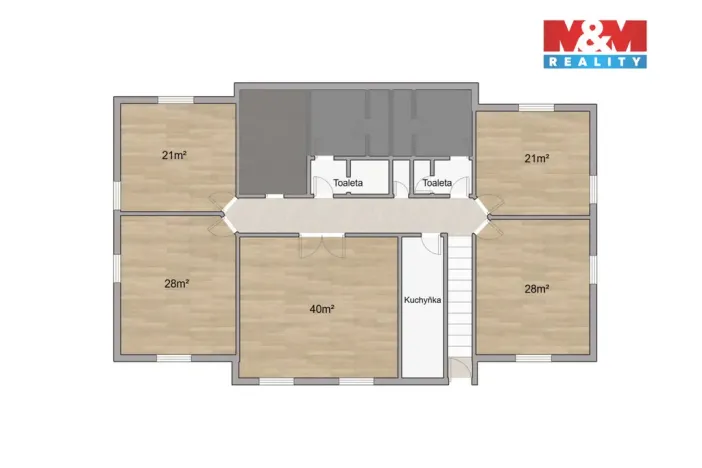 Pronájem kanceláře, Domažlice - Bezděkovské Předměstí, Masarykova, 138 m2