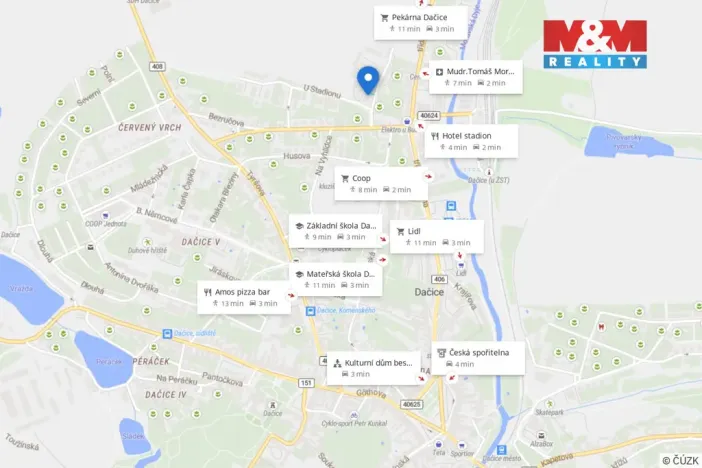 Prodej garáže, Dačice, U Stadionu, 54 m2