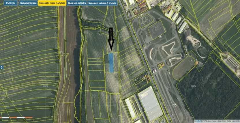 Prodej komerčního pozemku, Vysoké Mýto, Voštice, 3383 m2