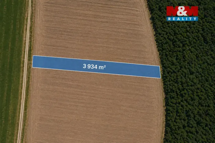 Prodej pole, Hudlice, 6151 m2