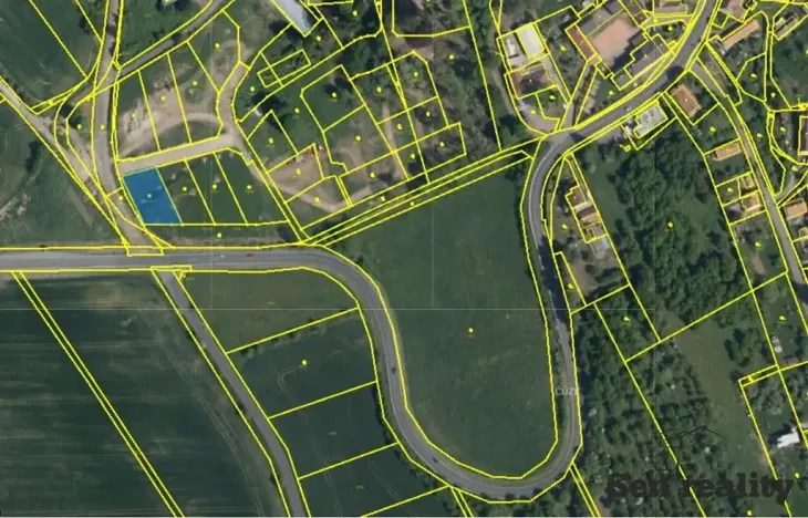 Prodej pozemku pro bydlení, Podhořany u Ronova, 853 m2