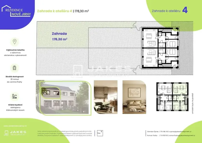 Prodej bytu 3+kk, Jirny, 70 m2