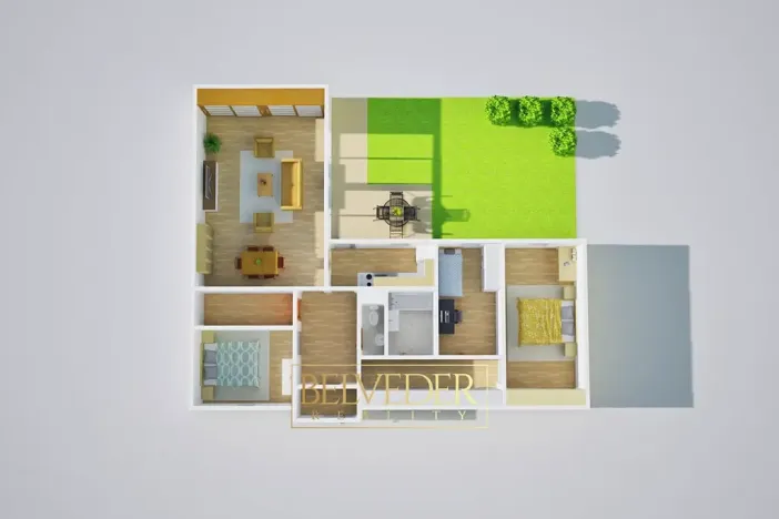 Pronájem rodinného domu, Teplice, Fučíkova stezka, 103 m2