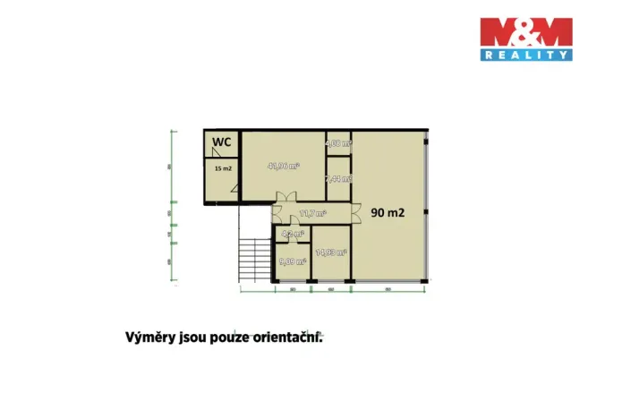 Pronájem kanceláře, Plzeň - Severní Předměstí, alej Svobody, 198 m2