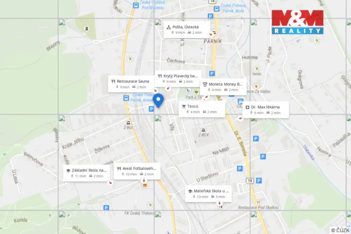 Prodej garáže, Česká Třebová - Parník, 14 m2