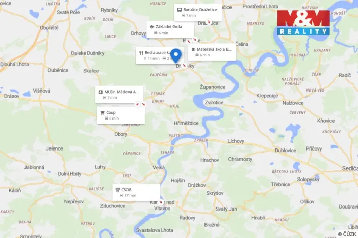 Prodej pozemku pro bydlení, Drevníky - Slovanská Lhota, 5130 m2