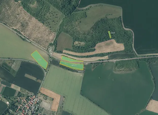 Prodej pole, Děčany, 75550 m2