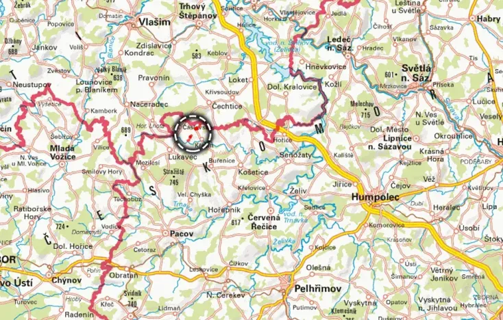 Prodej pole, Křešín, 24814 m2