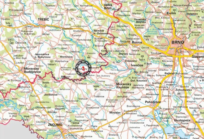 Prodej pole, Dukovany, 75505 m2