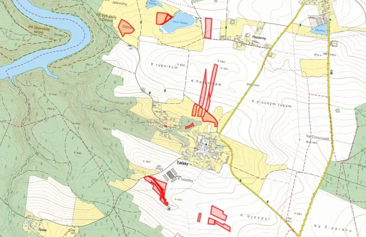 Prodej pole, Oslov, 93428 m2